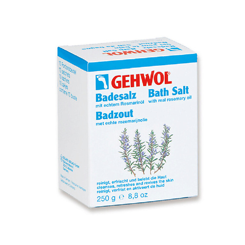 

GEHWOL Соль для ванны с маслом розмарина 10, Соль для ванны с маслом розмарина