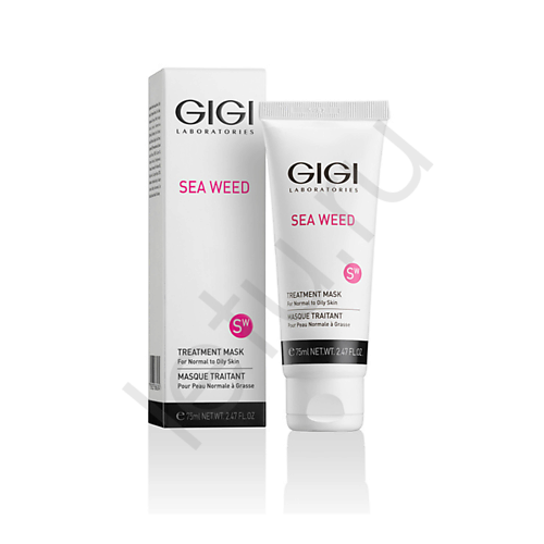 Маска для лица GIGI Маска для нормальной и жирной кожи Sea Weed средства для умывания gigi мыло жидкое непенящееся sea weed