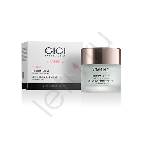 Крем для лица GIGI Увлажняющий крем для жирной кожи Vitamin E Hydratant for oily skin gigi крем vitamin e hydratant for oily