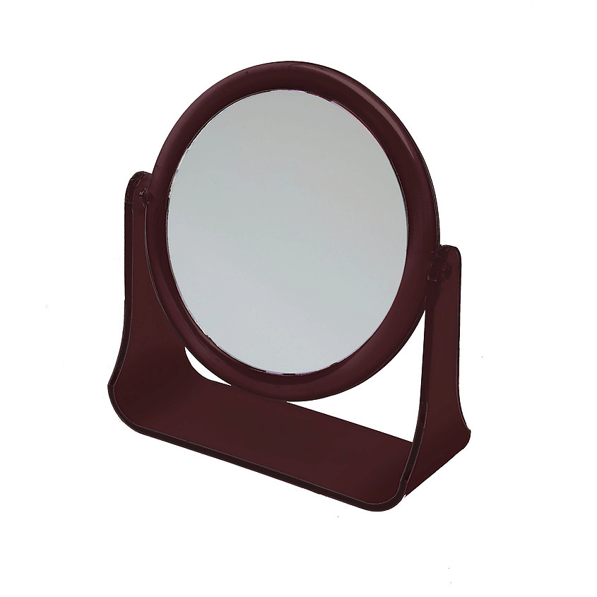 DEWAL BEAUTY Зеркало настольное на пластковой подставке 17,8x16 ...