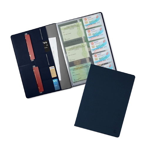 FLEXPOCKET Органайзер для семейных документов из экокожи А4 формата flexpocket папка планшет из экокожи для документов с зажимом магнитом