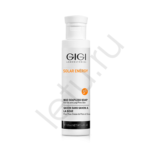 GIGI Мыло жидкое грязевое для жирной и пористой кожи Solar Energy 120.0