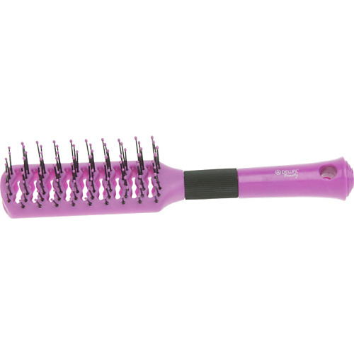 

DEWAL BEAUTY Расческа Dewal Beauty серия "Индиго" продувная с пластиковым штифтом, Расческа Dewal Beauty серия "Индиго" продувная с пластиковым штифтом