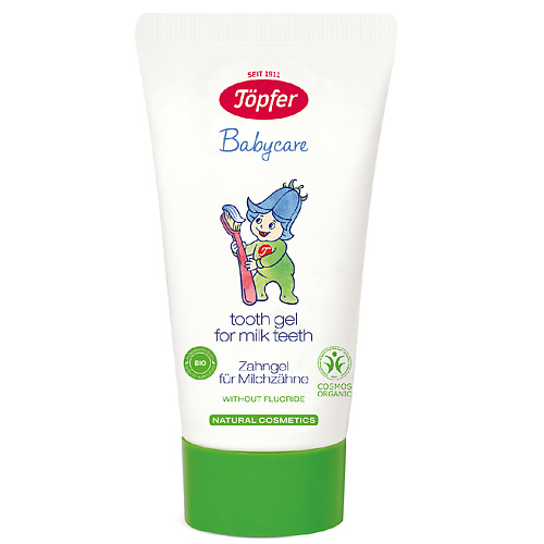 TÖPFER Детская зубная паста для молочных зубов 50 splat зубная паста special cosmos organic certified