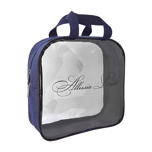 ALISSIROSSI Косметичка-сумка прозрачная из пленки сумка шоппер прозрачная синяя пвх 33х27х10