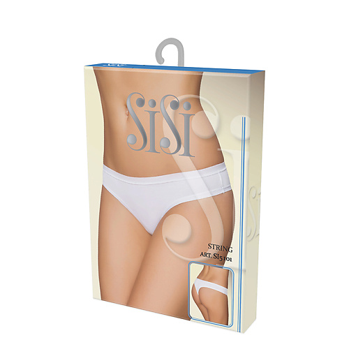 SISI Трусы женские String minimi носки женские с высокой резинкой в горошек blu сhiaro 35 38 mini trend 4209
