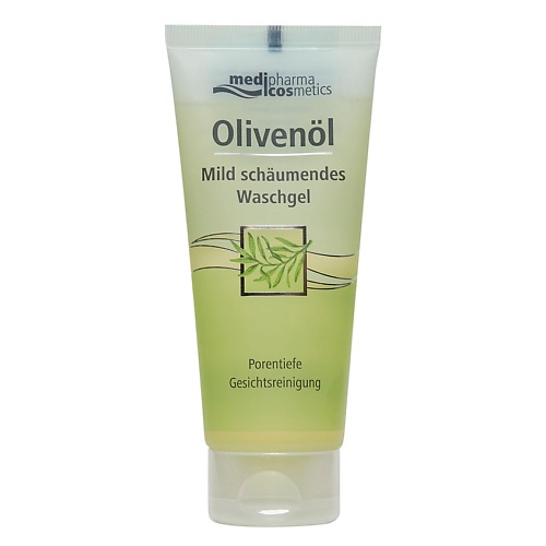 фото Medipharma cosmetics пенящийся гель для умывания olivenol