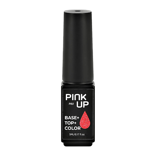 Для ногтей PINK UP Гель-лак для ногтей PRO база+цвет+топ