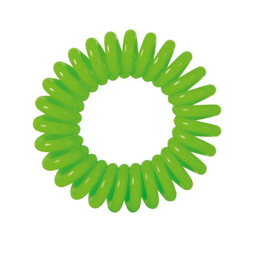 Изображение товара DEWAL BEAUTY Резинки для волос "Пружинка", зеленый