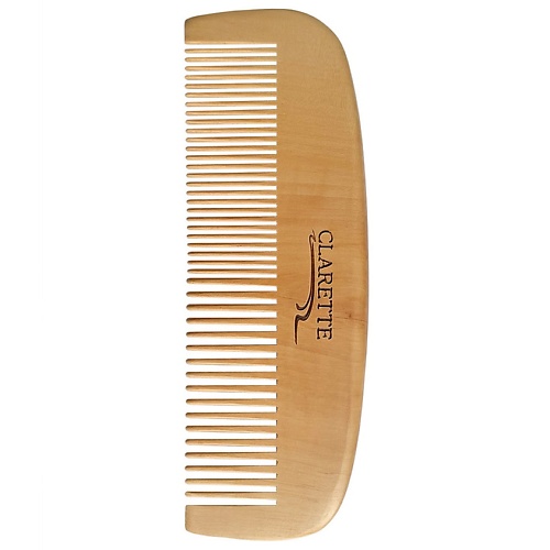 Расческа для волос CLARETTE Расческа деревянная прямая clarette clarette зеркало косметическое прямоугольное ccz 093