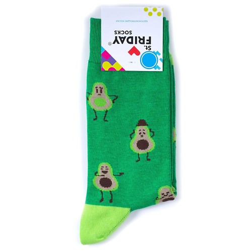 ST.FRIDAY Носки Настроение Авокадо st friday носки в классическую полоску и носочком сердечком