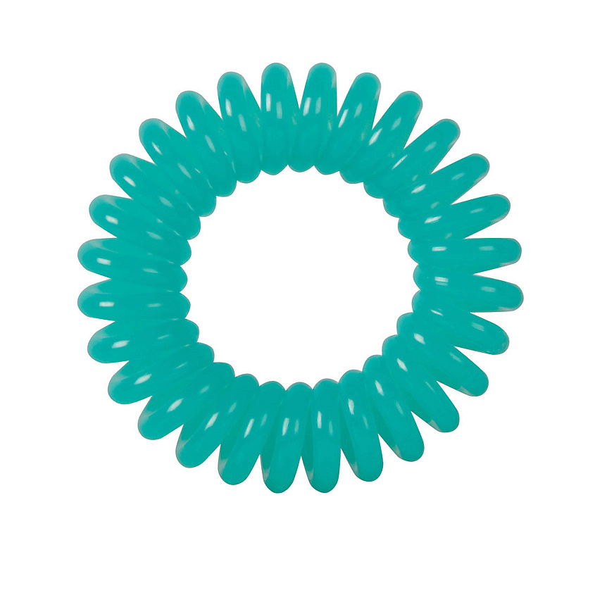 Изображение товара DEWAL BEAUTY Резинки для волос "Пружинка", светло-зеленый