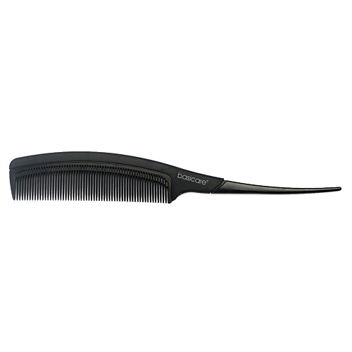 BASICARE Расческа-гребень для волос с хвостом COMB pet star расческа гребень с частыми металлическими зубьями