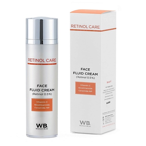 Флюид для лица WOMAN`S BLISS Крем-флюид для лица с ретинолом 0,5% RETINOL CARE крем для лица woman‘s bliss retinol care 50 мл