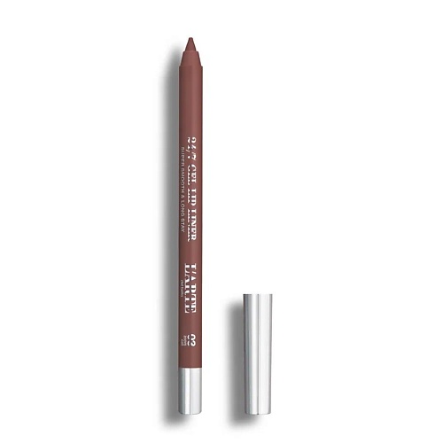 LARTE DEL BELLO Устойчивый гелевый карандаш для губ 24/7 Gel lip liner