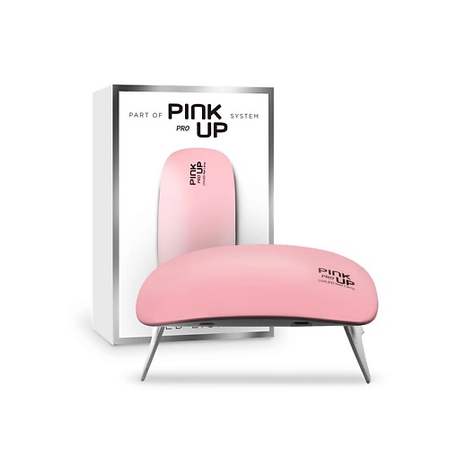 UV-лампа PINK UP Лампа для полимеризации гель-лака PRO UV/LED mini pink цена и фото