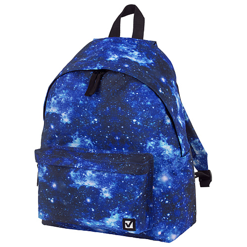 BRAUBERG Рюкзак сити-формат Space рюкзак молодежный 39 х 29 х 15 см erich krause streetline 16l space travel чёрный 57142