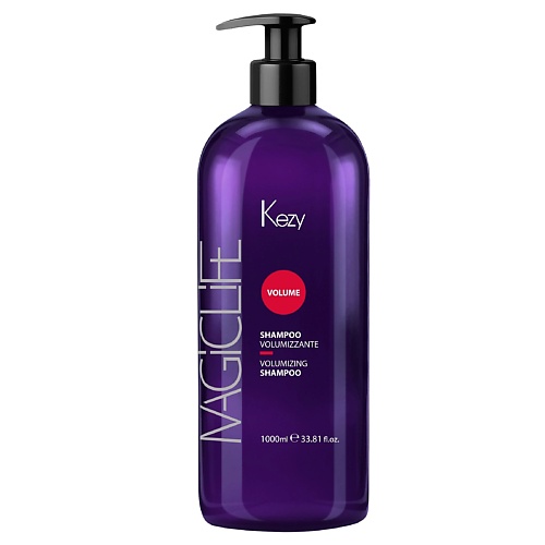 KEZY Шампунь для объёма для всех типов волос MAGIC LIFE VOLUME 1000 шампунь для придания объема и утолщения тонким волосам volume e corposit shampoo velian 247405 1000 мл