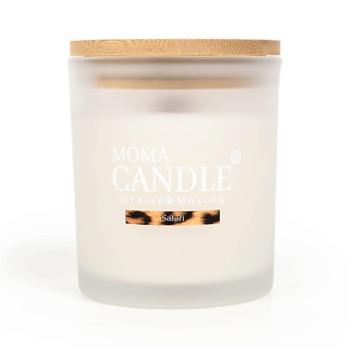 Свеча MOMACANDLE Свеча ароматическая Safari ароматы для дома momacandle свеча ароматическая strawberry