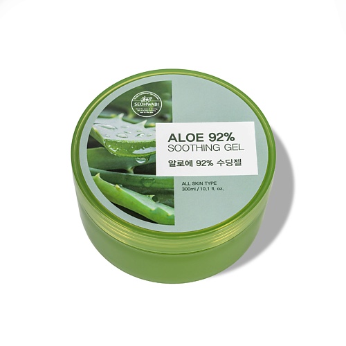 Гель для тела SEOHWABI Успокаивающий гель с алоэ 92% / ALOE 92% SOOTHING GEL гель для лица bring green гель для лица успокаивающий с алоэ 99% aloe soothing gel