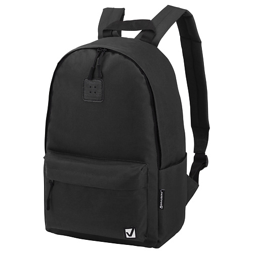 BRAUBERG Рюкзак с потайным карманом Black рюкзак со светоотражающим карманом future is now