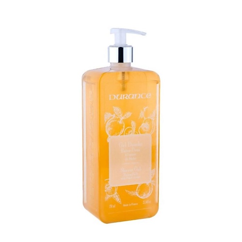 фото Durance гель для душа с экстрактом персика shower gel extra soft with peach extract