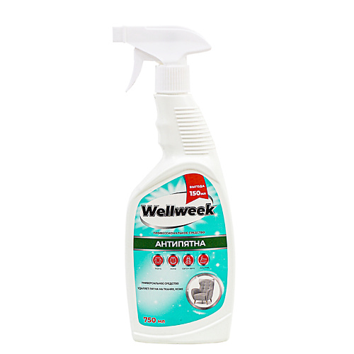 wellweek wellweek wc gel гель чистящий для сантехники универсальное Спрей для уборки WELLWEEK Средство полирующее для мебели, оргтехники