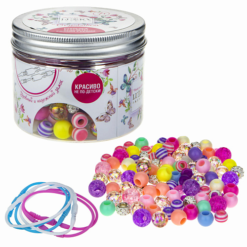 LUKKY Набор для создания браслетов Crystalika набор для создания украшений бохо пять браслетов розовые мечты