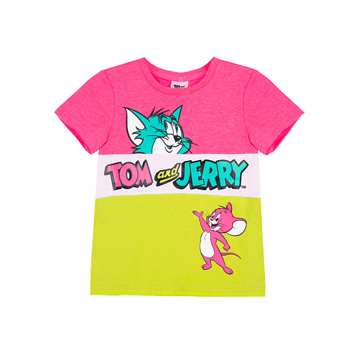 PLAYTODAY Футболка для девочки (Tom and Jerry)