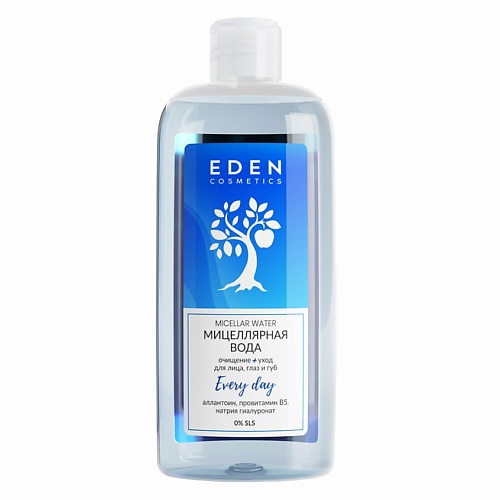 Мицеллярная вода EDEN Мицеллярная вода для снятия макияжа для всех типов кожи sendo мицеллярная вода для всех типов кожи 250 мл 250 г