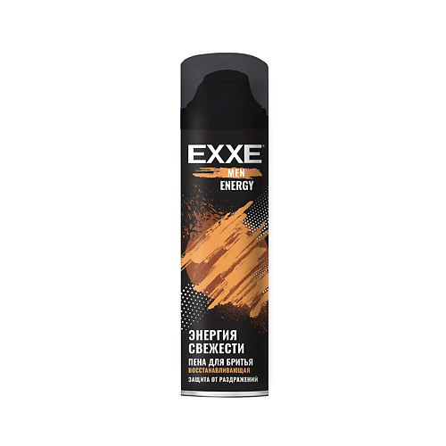 пена для бритья exxe 200 мл восстанавливающая energy Пена для бритья EXXE Пена для бритья Energy Энергия свежести
