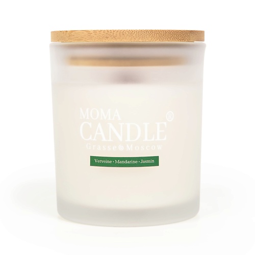 Свеча MOMACANDLE Свеча ароматическая Verveine Mandarine Jasmin свеча momacandle strawberry