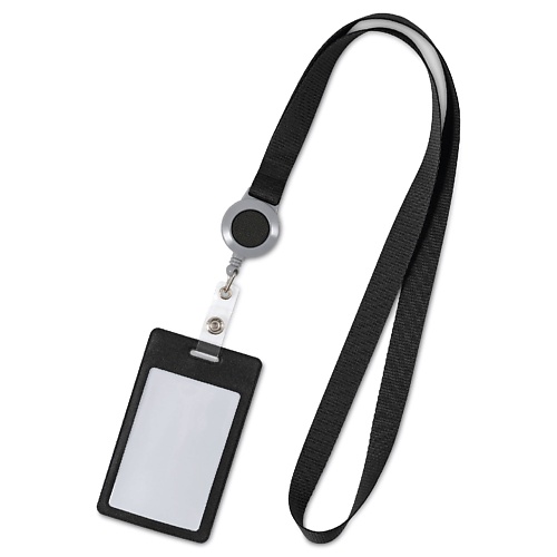 бейдж flexpocket пластиковый карман для бейджа или пропуска на ленте Бейдж FLEXPOCKET Пластиковый карман для бейджа или пропуска на ленте с рулеткой