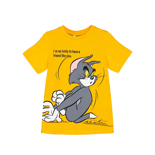 футболка PLAYTODAY Футболка для мальчика Tom and Jerry tom and jerry конфеты жевательные ассорти вкусов 34 5 г