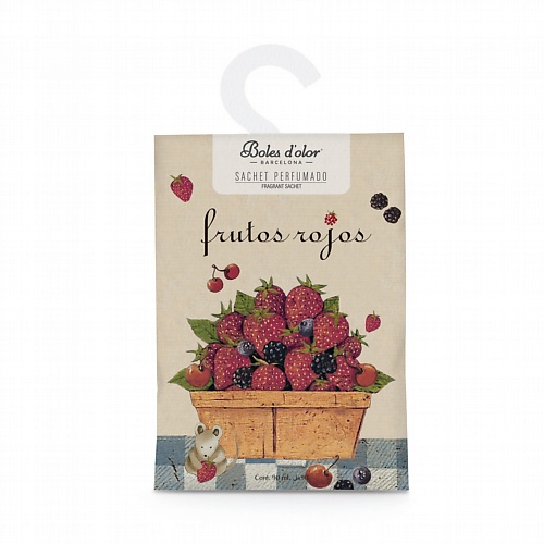BOLES D'OLOR Саше Красные фрукты Frutos Rojos (Ambients) boles d olor саше вишневая вишня cherry cherry ambients