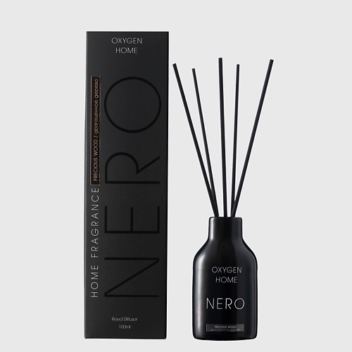 

OXYGEN HOME Ароматический диффузор NERO Драгоценное дерево 100.0, Ароматический диффузор NERO Драгоценное дерево