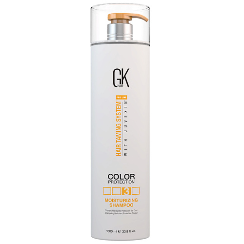 Шампунь для волос GKHAIR Увлажняющий Шампунь Защиты Цвета Moisturizing Shampoo Color Protection