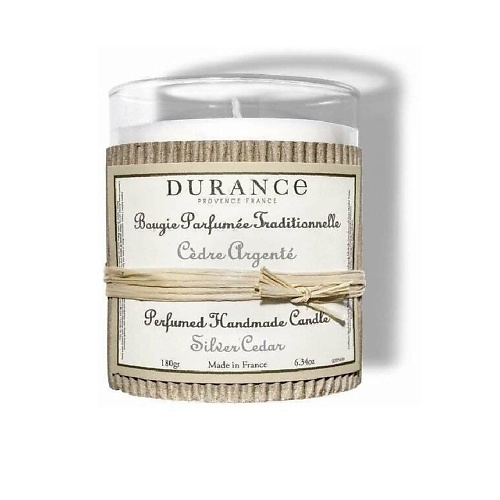 Свеча DURANCE Ароматическая свеча Серебряный кедр Silver Cedar ароматы для дома durance ароматическая свеча дикая смородина wild blackcurrant