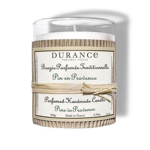 Свеча DURANCE Ароматическая свеча Сосны Прованса Pine in Provence свеча tresorique свеча ароматическая provence лаванда полевые травы