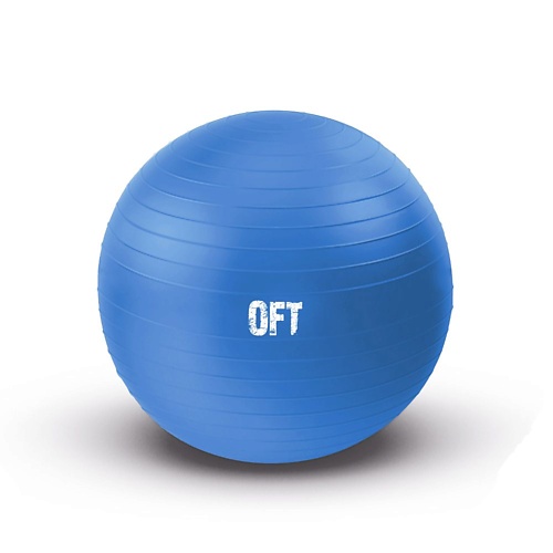 Мяч для фитнеса ORIGINAL FITTOOLS Фитбол (Гимнастический мяч) 75 см с насосом Blue цена и фото
