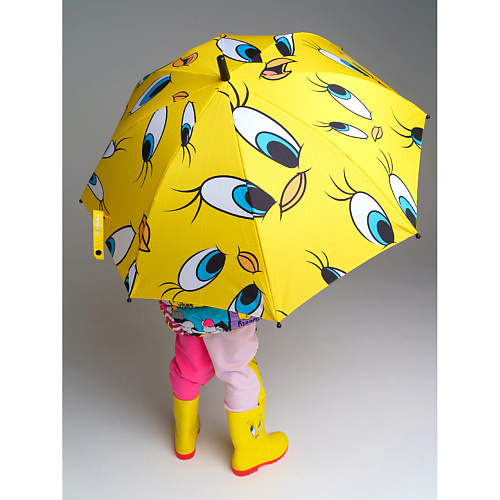 PLAYTODAY Зонт-трость полуавтоматический для девочек playtoday зонт трость механический nature s look