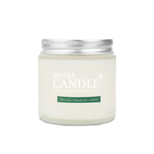 Свеча MOMACANDLE Свеча ароматическая Verveine Mandarine Jasmin momacandle momacandle свеча ароматическая vanille patchouli