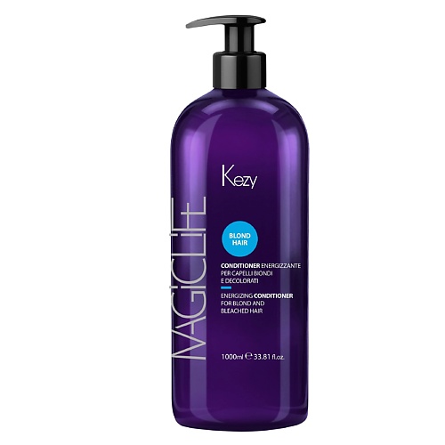 KEZY Кондиционер укрепляющий для светлых и обесцвеченных волос MAGIC LIFE 1000 бальзам кондиционер против выпадения волос укрепляющий серия herbal therapy