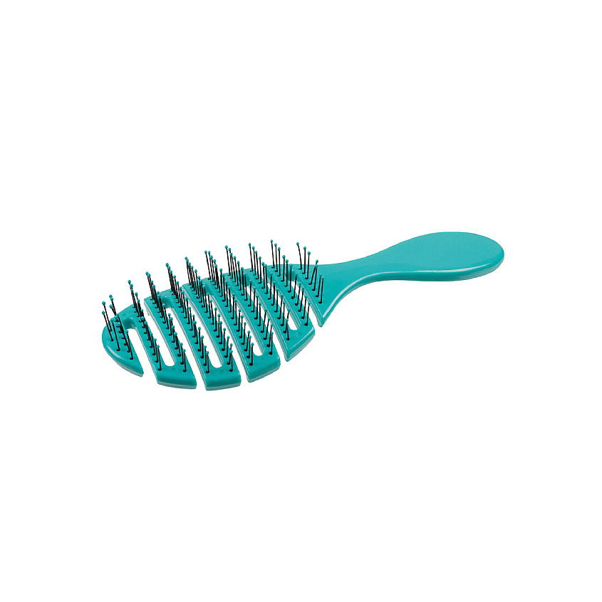 Изображение товара Рассческа для волос Zinger Classic 5047 бирюзовая массажная эргономичная