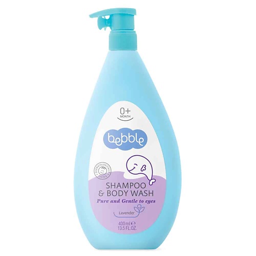 Шампунь для волос BEBBLE Шампунь для волос и тела детский Shampoo & Body Wash 0+ шампунь для волос bebble шампунь для волос и тела детский shampoo