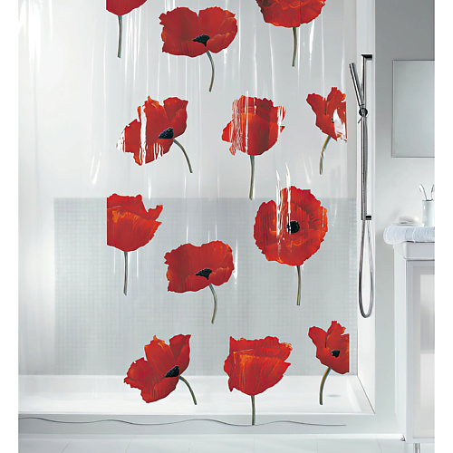 фото Spirella штора для ванной poppy