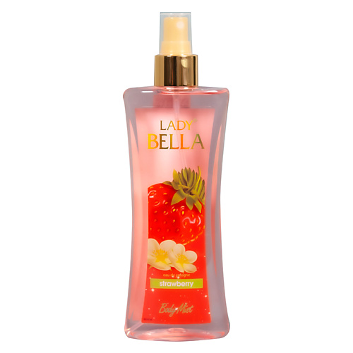 фото Lady bella парфюмированный спрей для тела strawberry