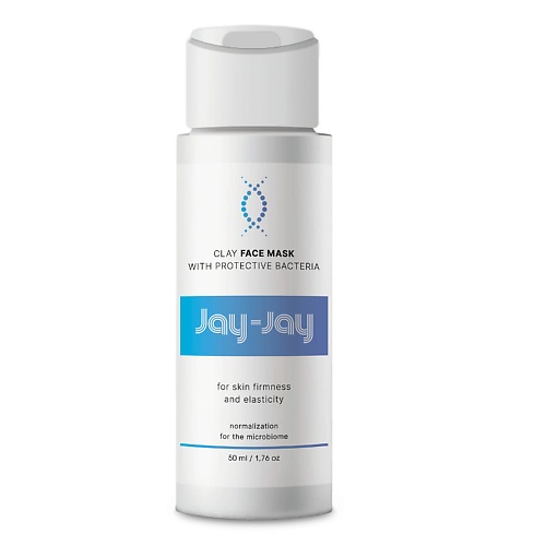 JAY-JAY Глиняная маска с бактериями-протекторами для эластичности и упругости кожи
