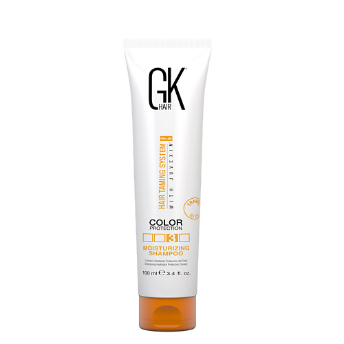 GKHAIR Увлажняющий Шампунь Защиты Цвета Moisturizing Shampoo Color Protection 100