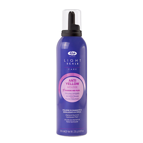 Мусс для волос LISAP Мусс для осветленных, мелированных и седых волос шампуни lisap шампунь для осветленных мелированных и седых волос